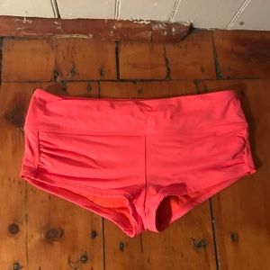Athleta Shirred Swim Shorts